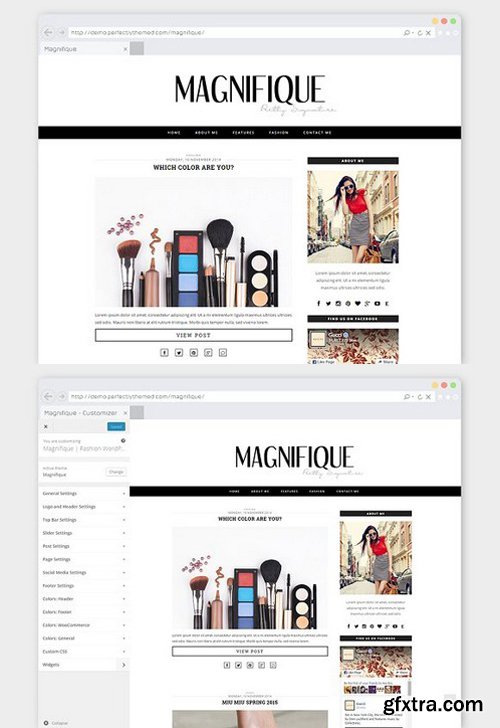 CM - WordPress Blog Theme Magnifique 826165