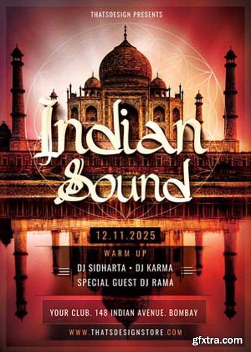 Indian Sound V11 Flyer Template