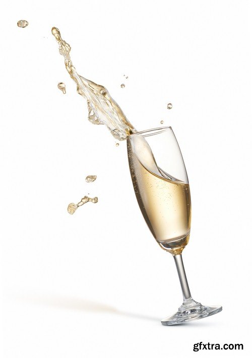 Splash of alcohol in glass - 5 UHQ JPEG