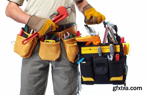 Collection of construction tools construction worker master inventory 25 HQ Jpeg