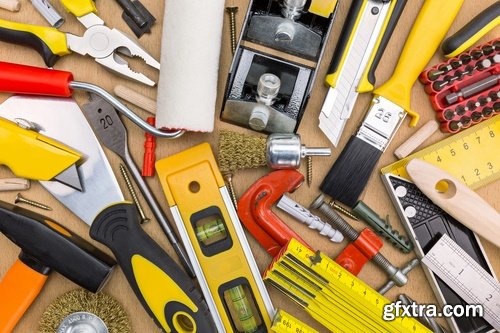 Collection of construction tools construction worker master inventory 25 HQ Jpeg