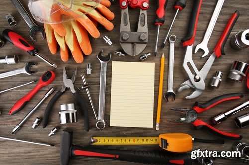 Collection of construction tools construction worker master inventory 25 HQ Jpeg