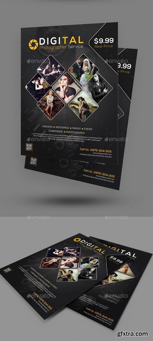 GraphicRiver - Photography Flyer 12417434