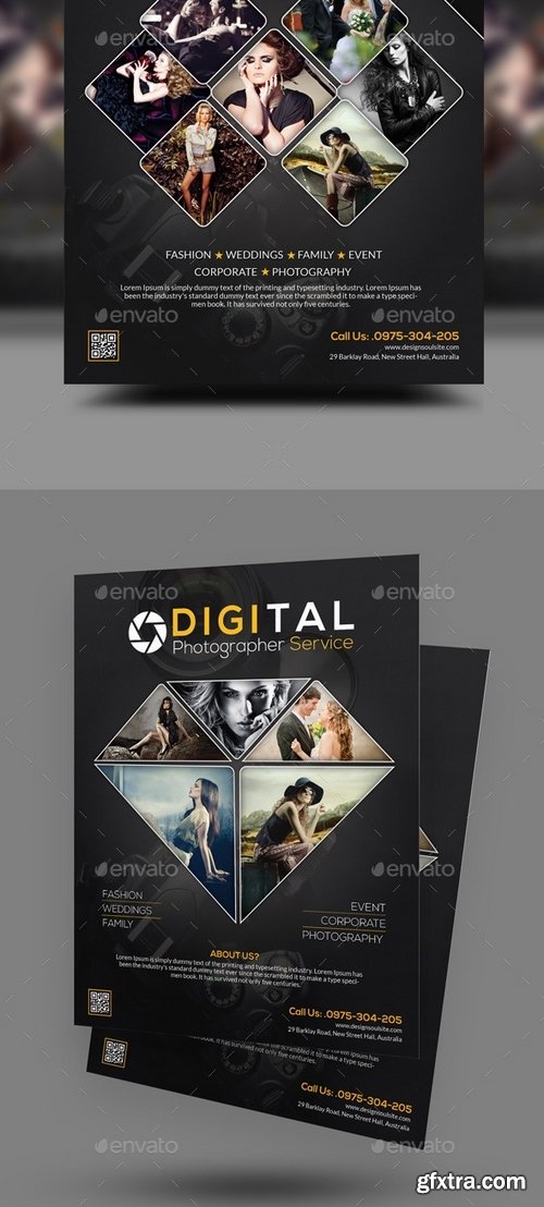 GraphicRiver - Photography Flyer 12417434