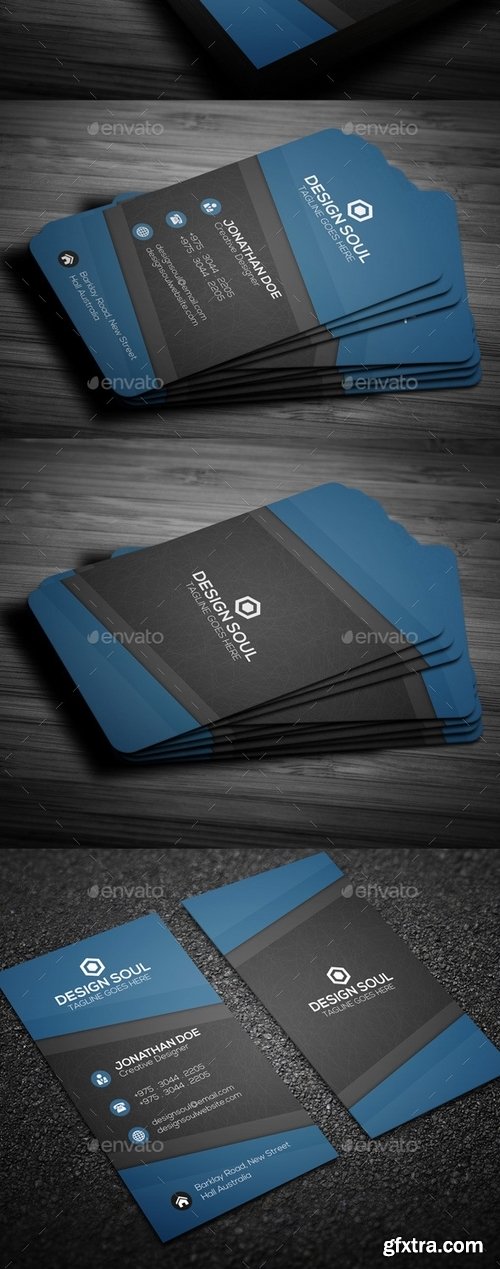 GraphicRiver - Corporate Business Card 10853425