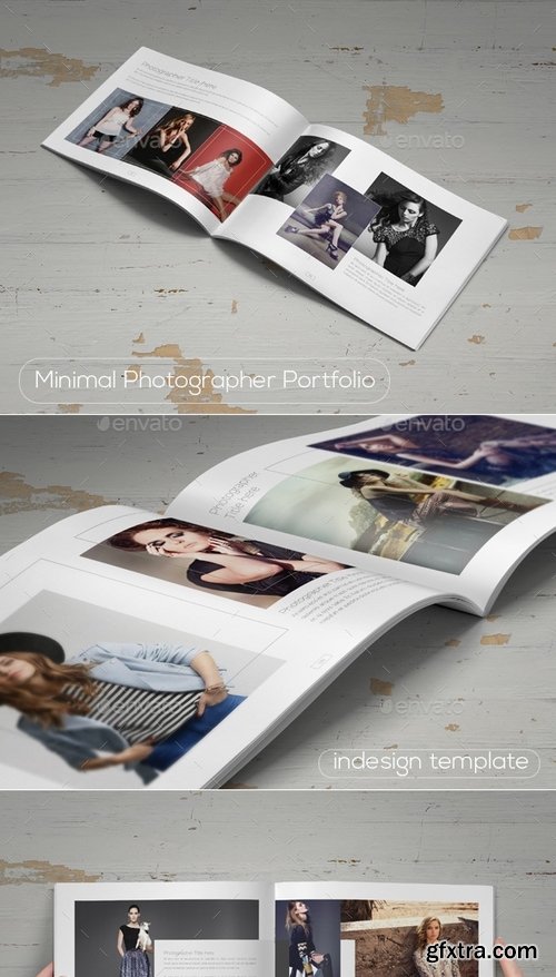 GraphicRiver - Minimal Photographer Portfolio 17739505