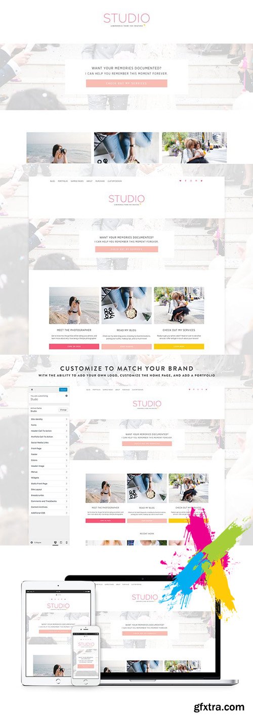 CM - Studio - A WordPress Theme 1275000