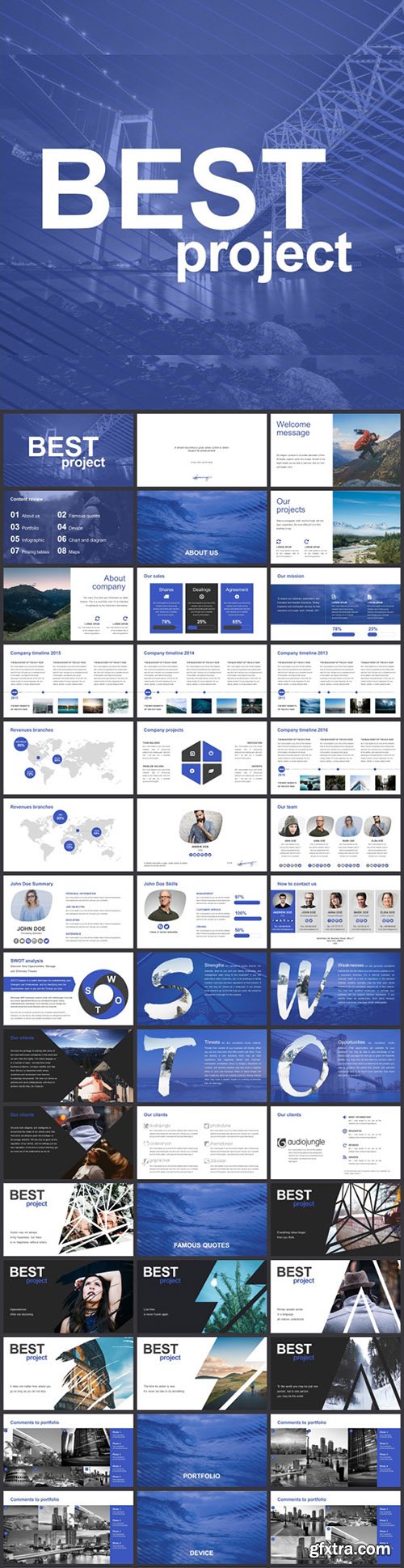 Graphicriver Best Project Google Slides Template 19364391