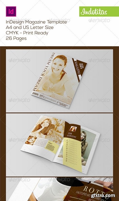 GraphicRiver - InDesign Magazine Template 8078584