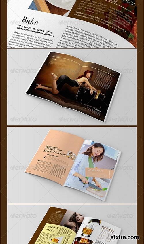 GraphicRiver - InDesign Magazine Template 8078584