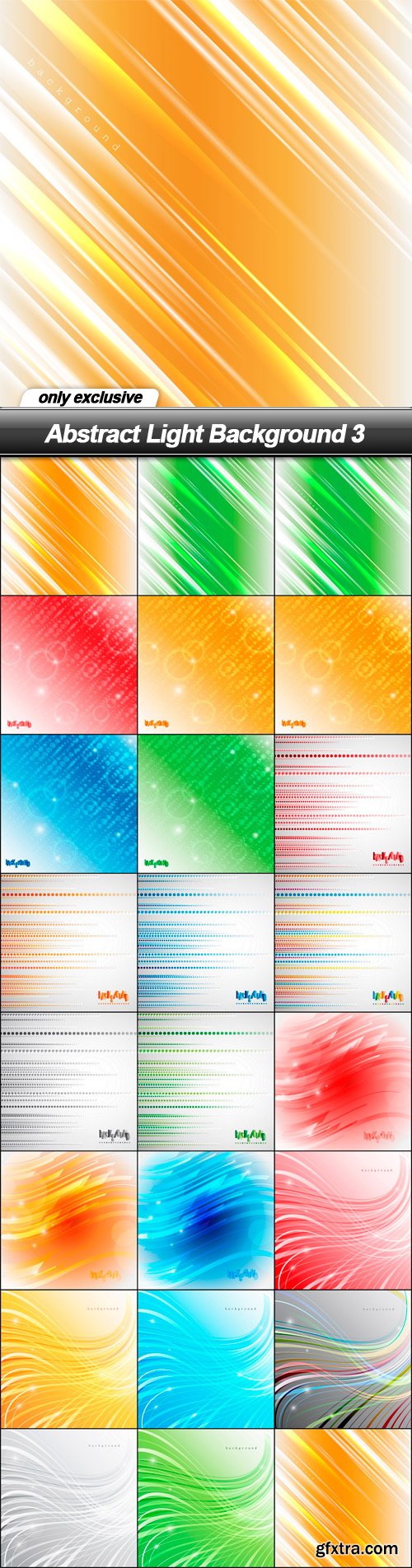 Abstract Light Background 3 - 23 EPS