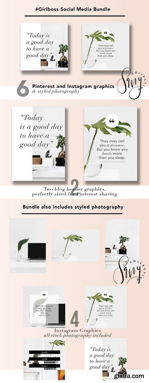 CM - #GirlBoss Social Media Bundle 1156294