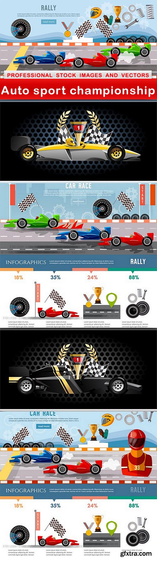 Auto sport championship - 5 EPS