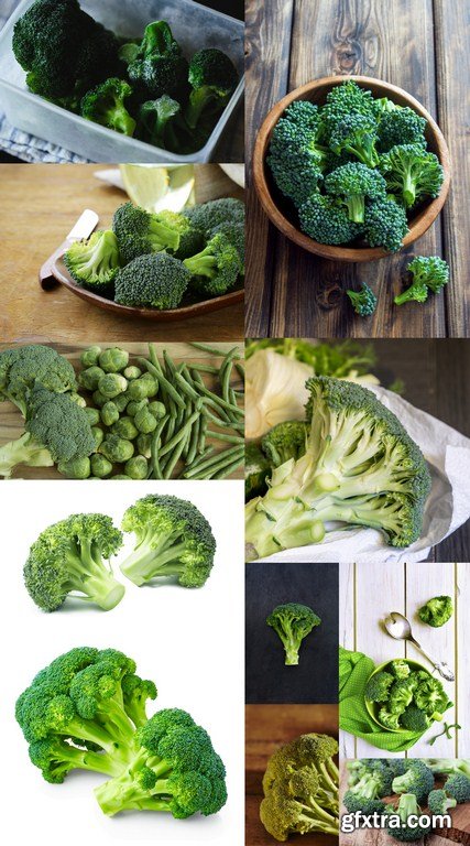 Fresh Broccoli - 11 x JPEGs