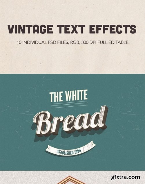 GraphicRiver - Retro Text Effect vol 1 18919093