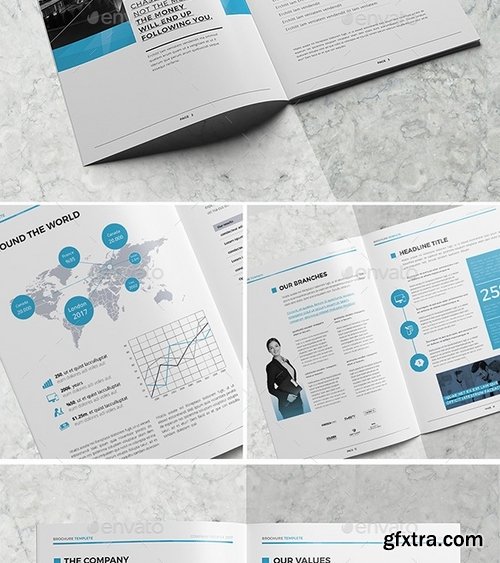 GraphicRiver - Clean Company Profile 19260885