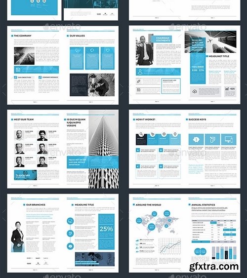 GraphicRiver - Clean Company Profile 19260885