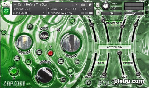 Zapzorn Solstice Green KONTAKT-SYNTHiC4TE