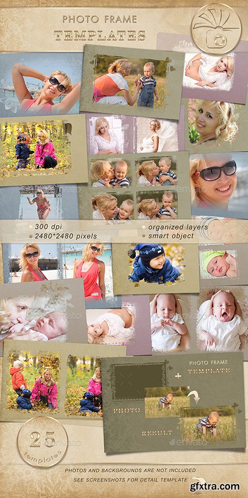 GraphicRiver Photo frame templates 11609250