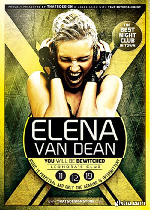 Dj Guest Flyer Template V7