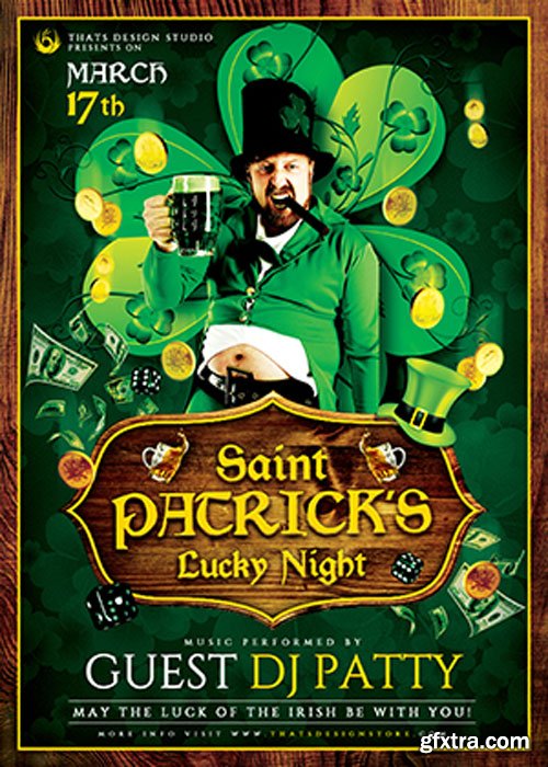 Saint Patrick Flyer V14 Template V1