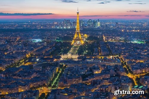 Collection of the City of Paris street Eiffel Tower 25 HQ Jpeg