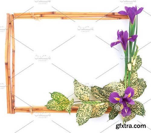 CM - 20 Flower Frame Templates 1256113