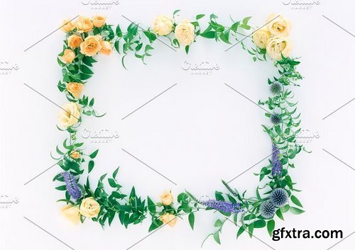 CM - 20 Flower Frame Templates 1256113