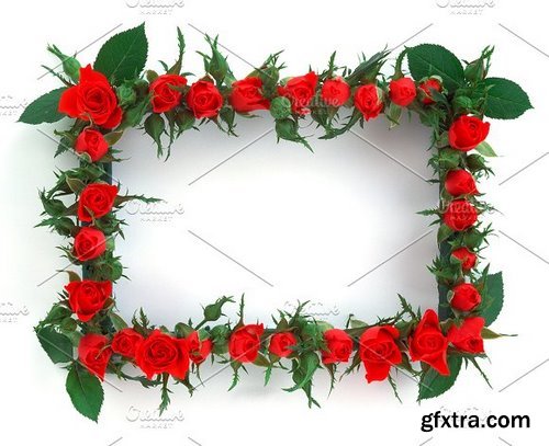 CM - 20 Flower Frame Templates 1256113