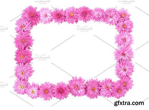 CM - 20 Flower Frame Templates 1256113