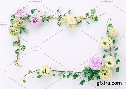 CM - 20 Flower Frame Templates 1256113