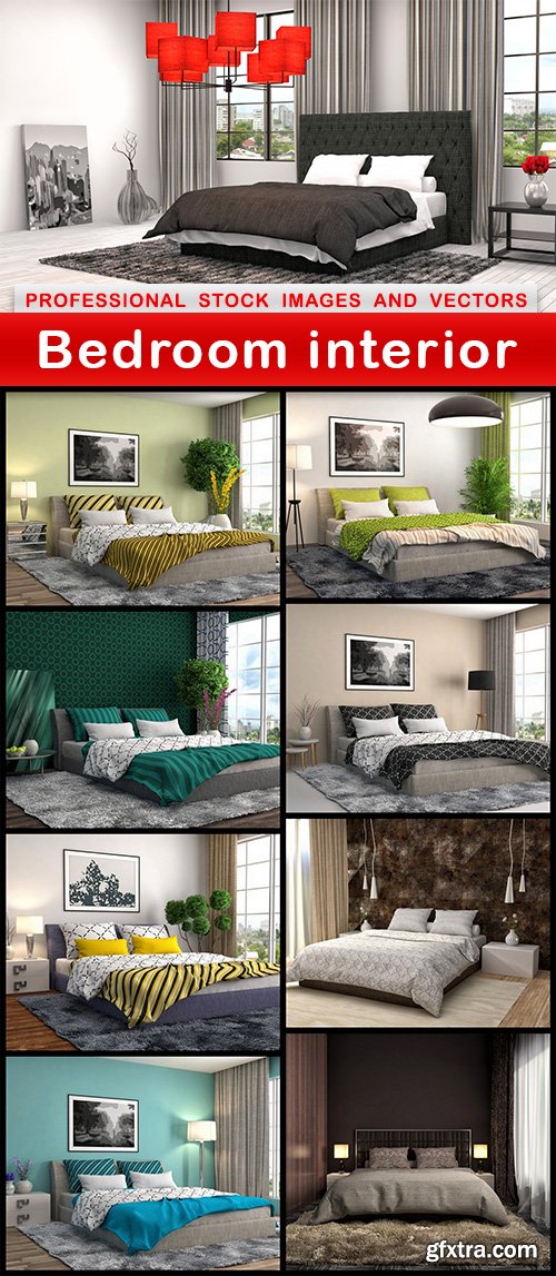 Bedroom interior - 9 UHQ JPEG