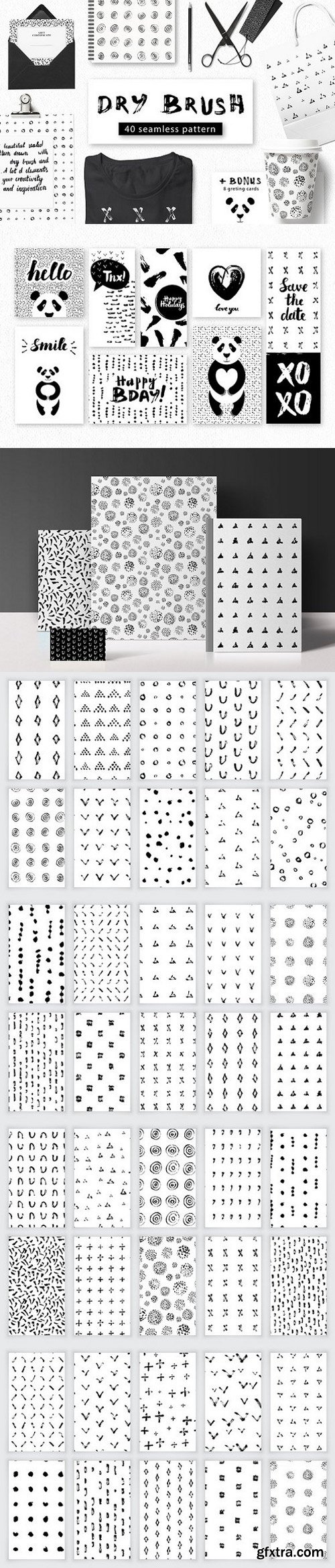 CM - Dry Brush Patterns 1266047