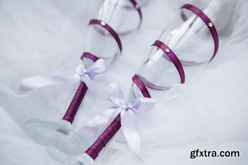 Wedding champagne glasses - 7 UHQ JPEG