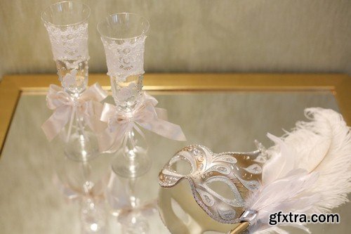 Wedding champagne glasses - 7 UHQ JPEG