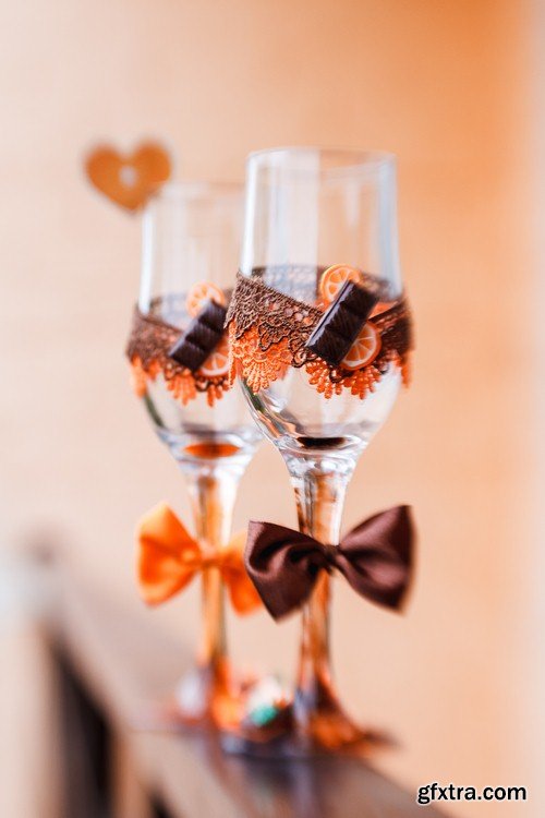 Wedding champagne glasses - 7 UHQ JPEG