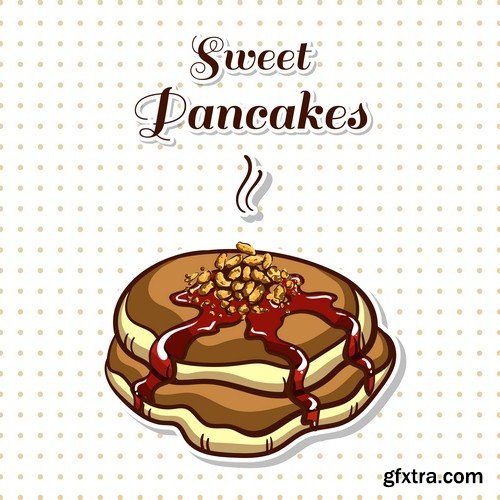 Sweet pancakes - 7 UHQ JPEG