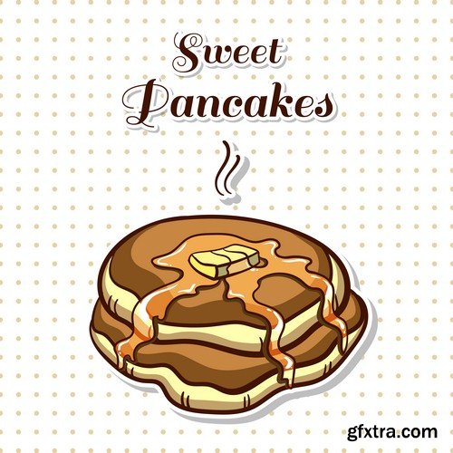 Sweet pancakes - 7 UHQ JPEG