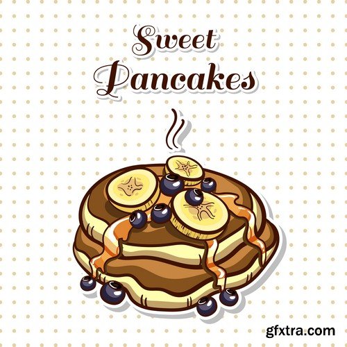 Sweet pancakes - 7 UHQ JPEG