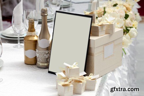 Wedding champagne bottle - 9 UHQ JPEG