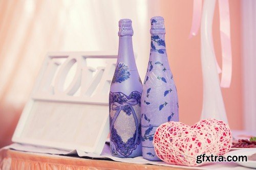 Wedding champagne bottle - 9 UHQ JPEG