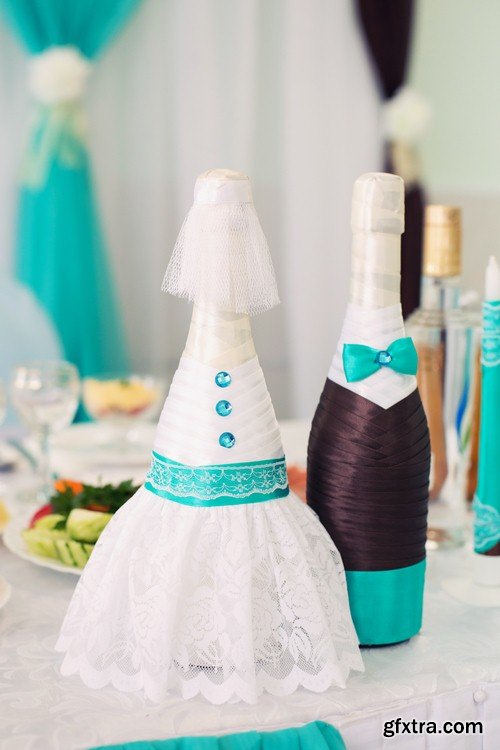 Wedding champagne bottle - 9 UHQ JPEG