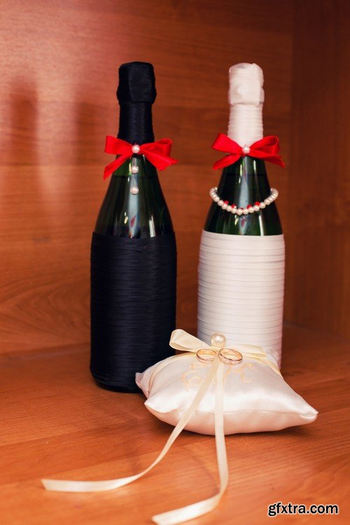 Wedding champagne bottle - 9 UHQ JPEG