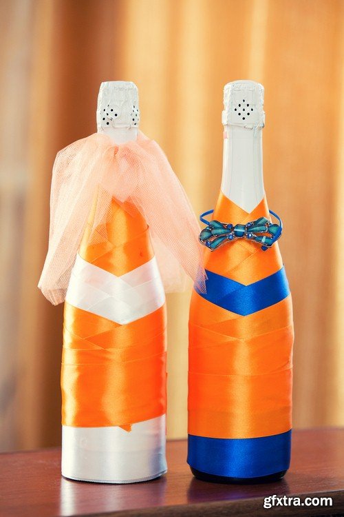 Wedding champagne bottle - 9 UHQ JPEG