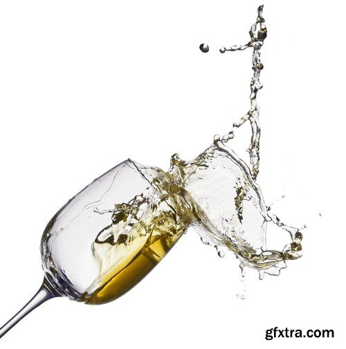 Wine splash in glass - 7 UHQ JPEG