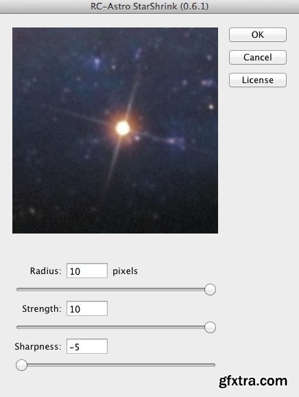 StarShrink v0.8 (x86/x64) plug-in for Adobe Photoshop