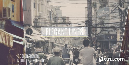 Videohive Elegant Lines Slideshow 12095766