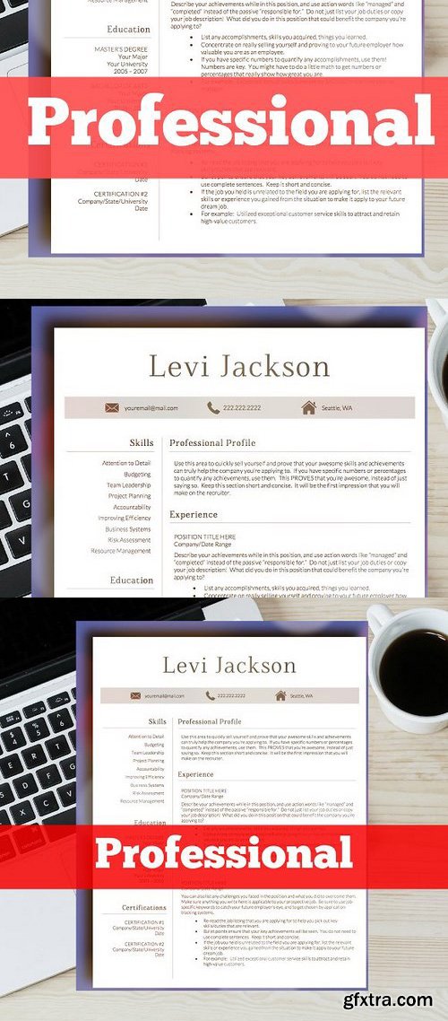 CM - Resume / CV Template 1255703