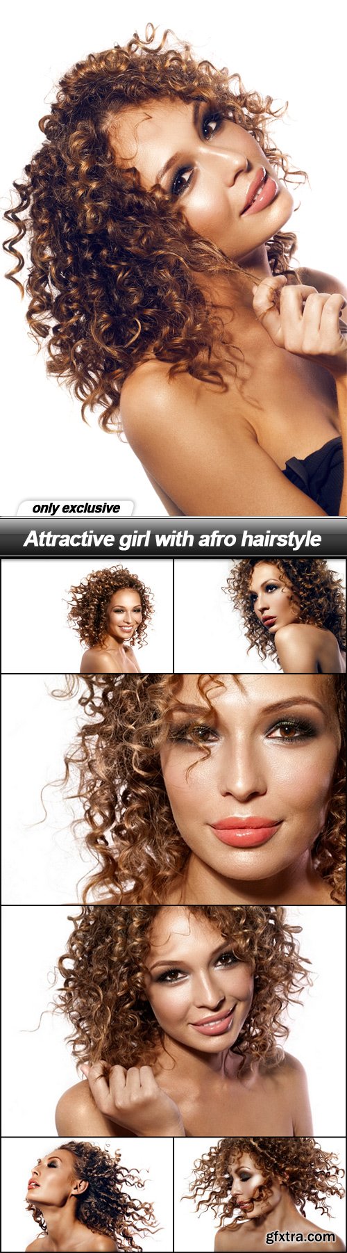 Attractive girl with afro hairstyle - 7 UHQ JPEG