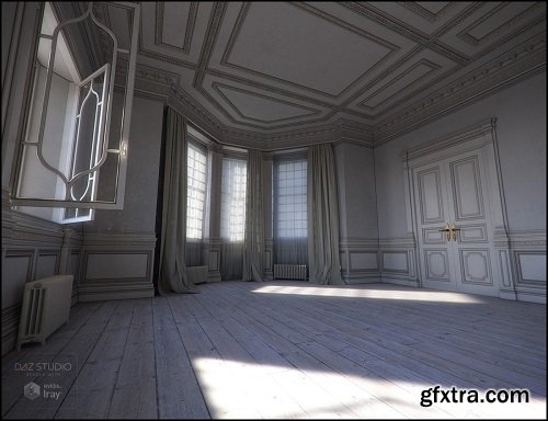 Rural Chateau Bundle Iray Addon 